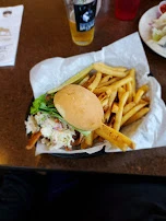 Bacon and Blu Burger
